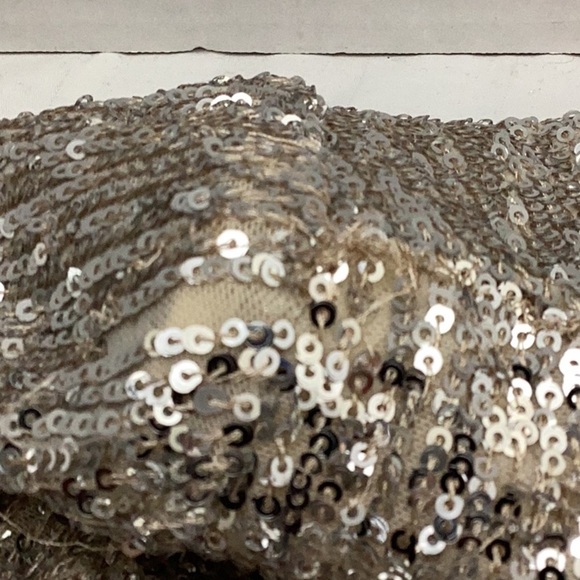 Sequined Chiffon Gown - Picture 8 of 12